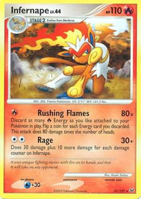 Infernape 31/127-Kantocards