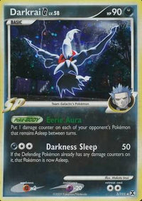 Darkrai Pokémon G 3/111-Kantocards