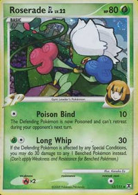 Roserade Pokémon GL 12/111-Kantocards