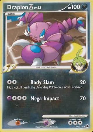 Drapion Pokémon 4 17/111