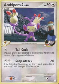 Ambipom Pokémon G 56/111-Kantocards