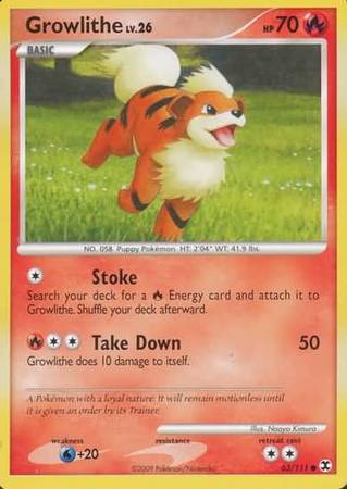 Growlithe 63/111