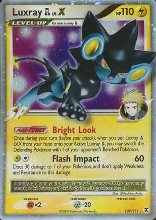 Luxray Pokémon GL LV.X 109/111-Kantocards