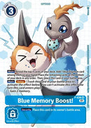 Blue Memory Boost! P-036-Kantocards