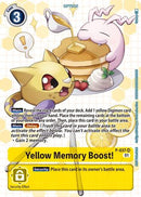 Yellow Memory Boost! P-037-Kantocards