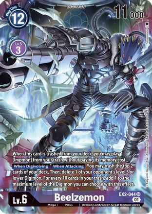 Beelzemon EX2-044 (Arte Alterno)