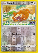 Bidoof (Ditto) 059/078 Reverse Holo-Kantocards