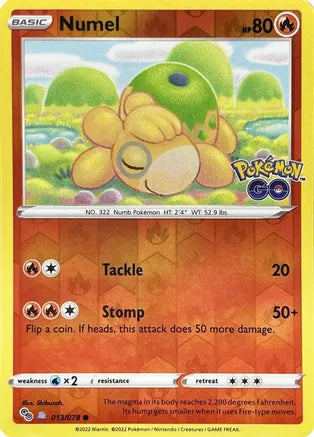 Numel 013/078 Reverse Holo - Español (Ditto)