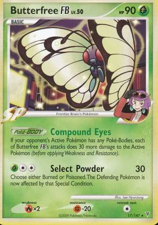 Butterfree Pokémon FB 17/147