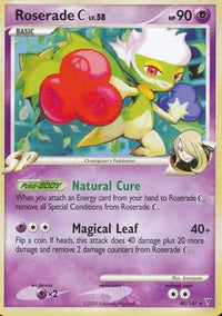 Roserade Pokémon C 40/147-Kantocards