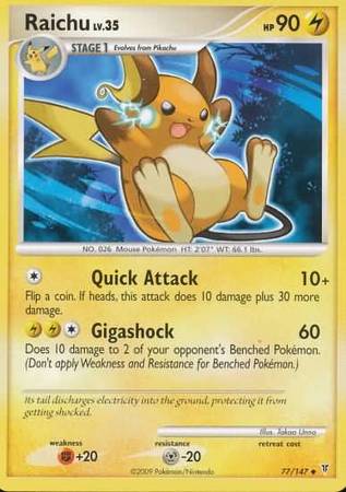 Raichu 77/147