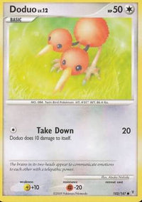 Doduo 102/147-Kantocards