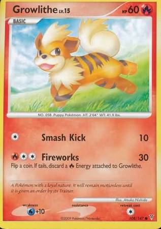 Growlithe 108/147