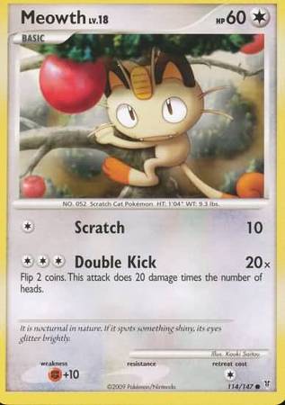 Meowth 114/147
