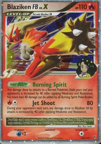 Blaziken Pokémon FB LV.X 142/147-Kantocards