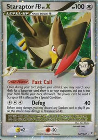 Staraptor Pokémon FB LV.X 147/147-Kantocards