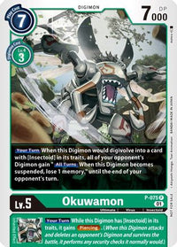Okuwamon P-075 - Holo-Kantocards