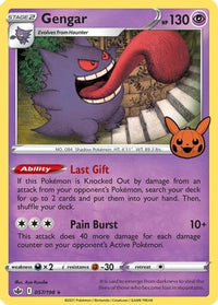 Gengar 57/198 - Holo (Trick or Trade)-Kantocards