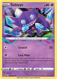 Sableye 070/196 - Holo-Kantocards