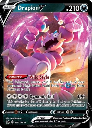 Drapion V 118/196