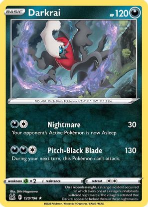 Darkrai 120/196 - Holo
