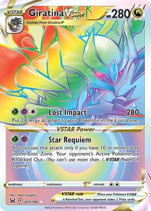 Giratina VSTAR 201/196 - Español