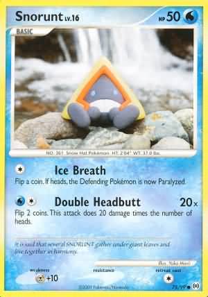Snorunt 75/99