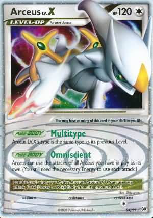 Arceus LV.X 94/99 -Lightly Played- (Subasta)