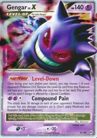 Gengar LV.X 97/99-Kantocards