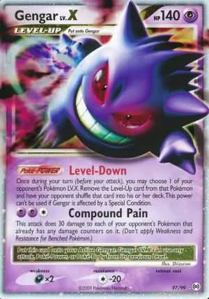 Gengar LV.X 97/99-Kantocards