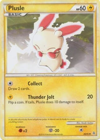 Plusle 36/95-Kantocards