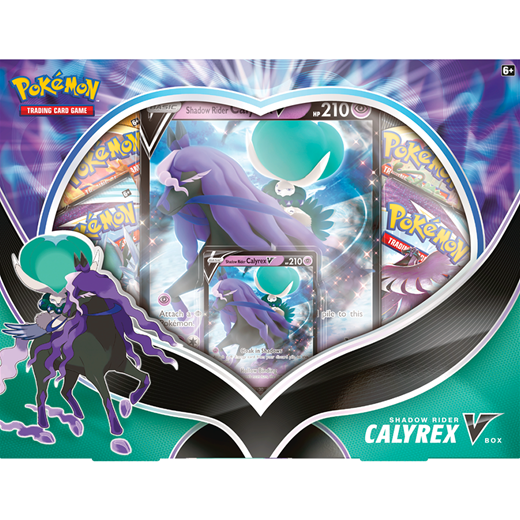 Calyrex V Box Shadow Rider - Ingles- DAÑO MINIMO EN CAJA