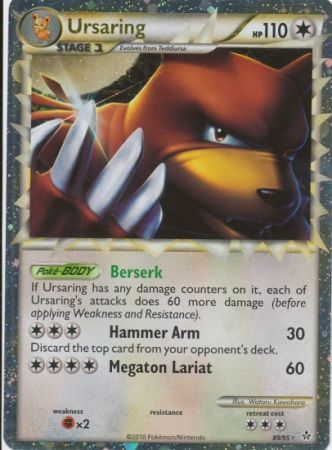 Ursaring 89/95-Kantocards