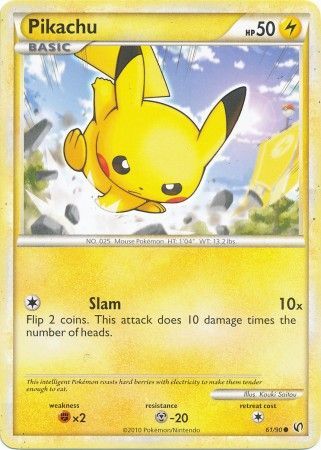 Pikachu 61/90-Kantocards