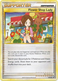 Flower Shop Lady 74/90-Kantocards