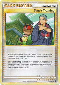 Sage's Training 77/90-Kantocards