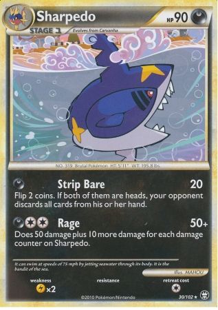 Sharpedo 30/102