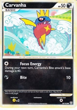 Carvanha 59/102-Kantocards