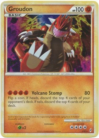 Groudon 6/95-Kantocards
