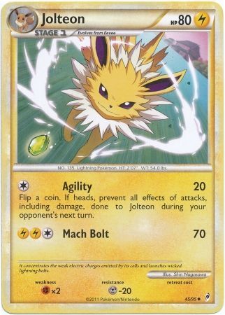 Jolteon 45/95-Kantocards