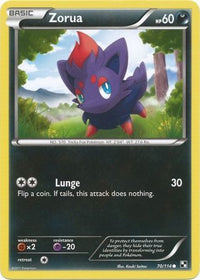 Zorua 70/114-Kantocards