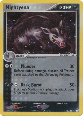 Mightyena 18/108-Kantocards