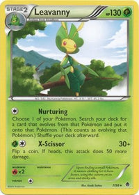 Leavanny 7/98-Kantocards