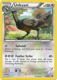 Unfezant 82/98-Kantocards