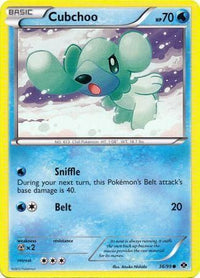 Cubchoo 36/99-Kantocards