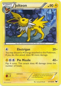 Jolteon 37/108-Kantocards