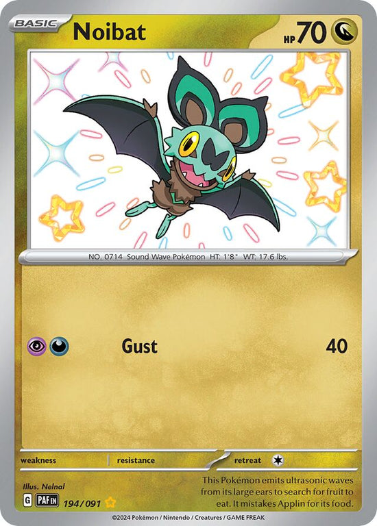 Noibat 194/091 - Shiny Rare (español)
