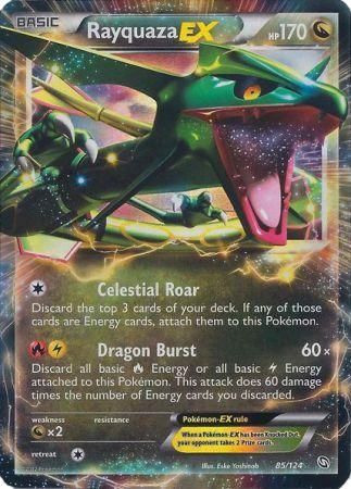 Rayquaza EX 85/124-Kantocards