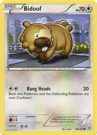 Bidoof 106/124-Kantocards