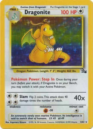Dragonite 4/62 - Holo